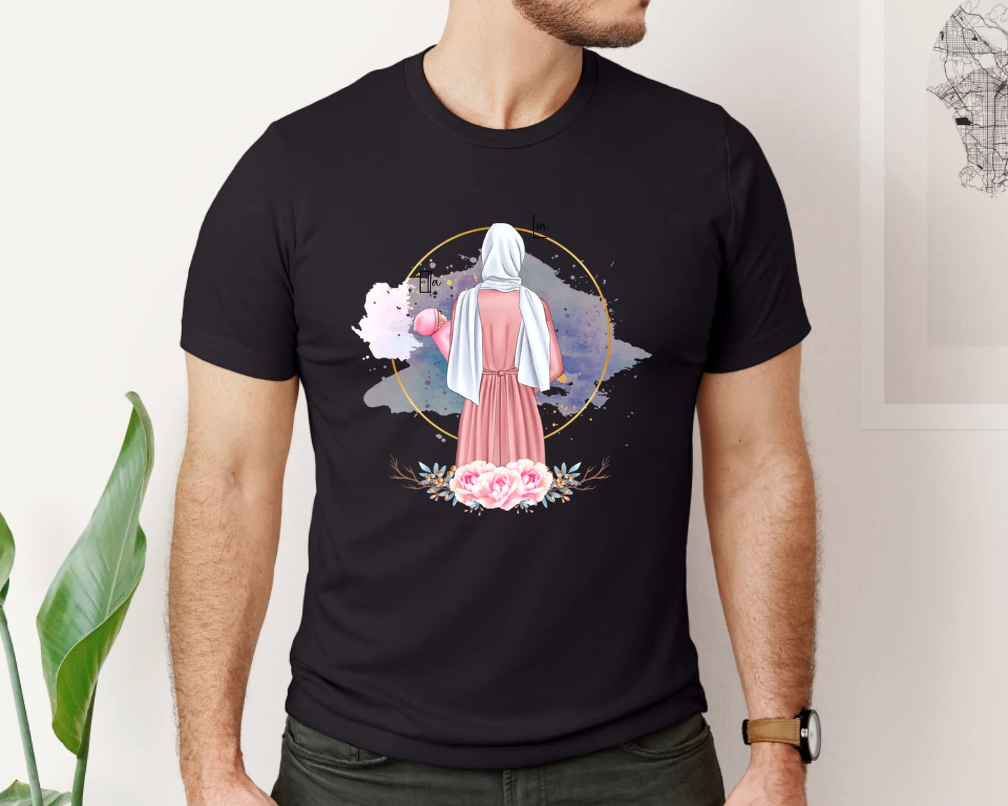 Mama & Baby T-Shirt (Haare & Hijab)