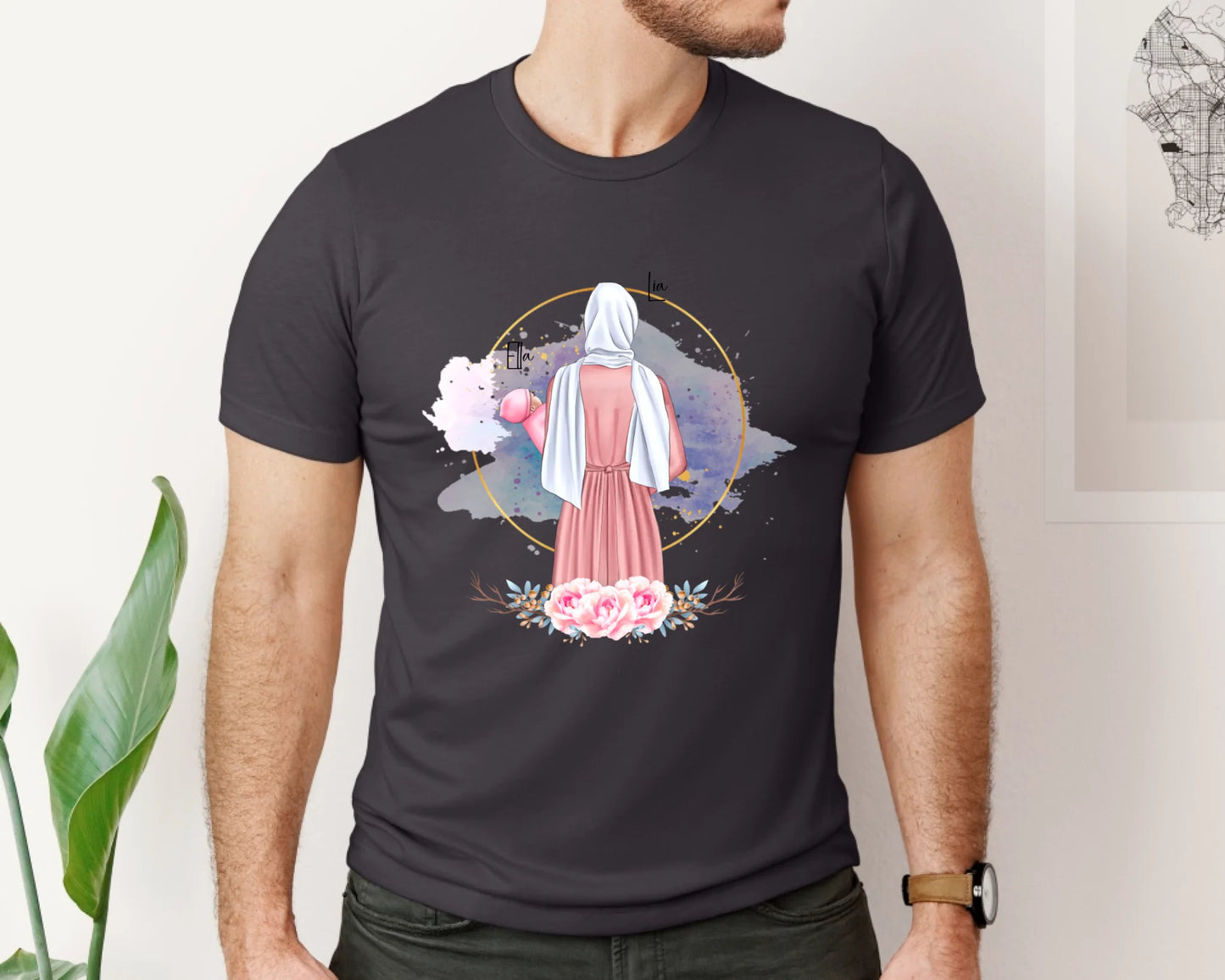 Mama & Baby T-Shirt (Haare & Hijab)