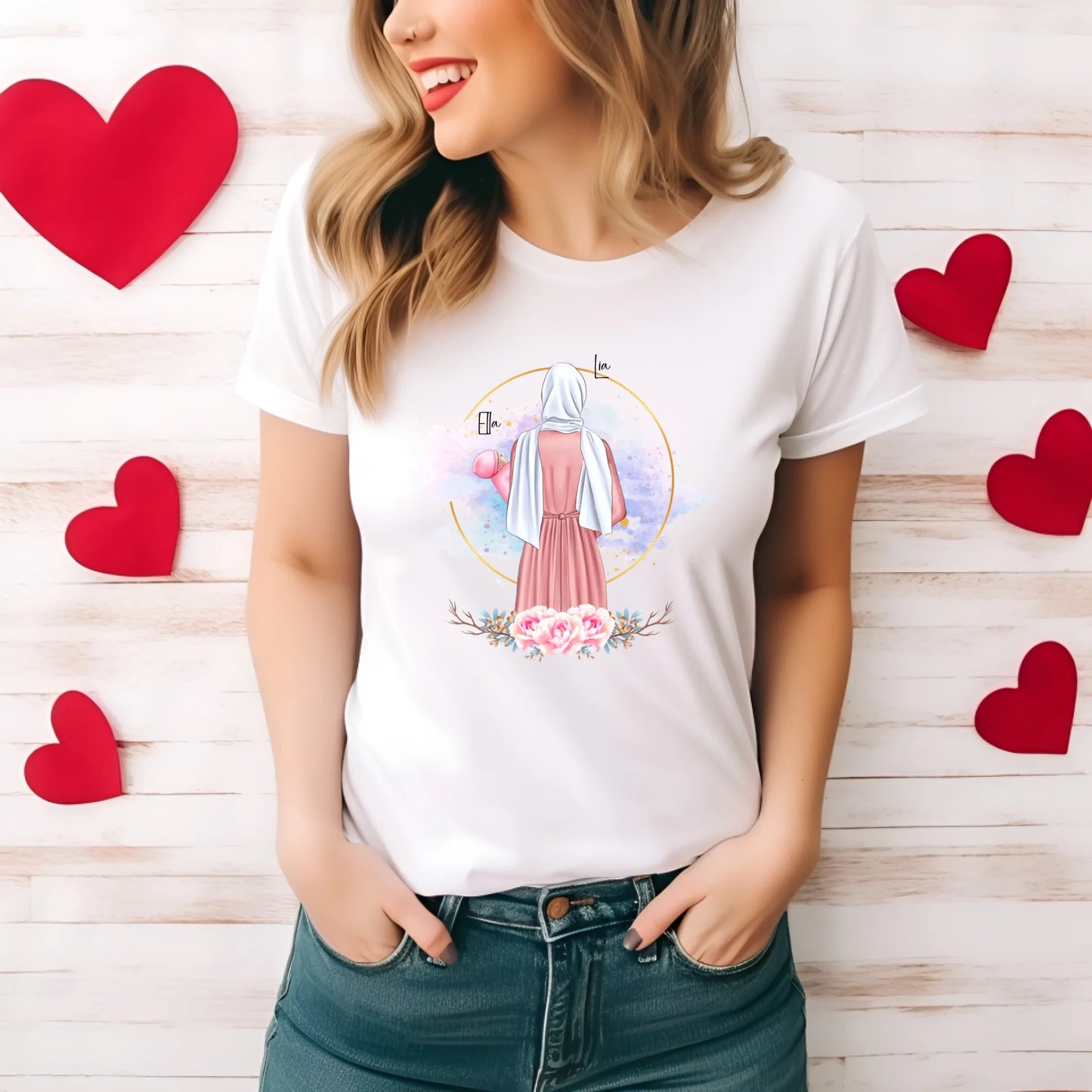 Mama & Baby T-Shirt (Haare & Hijab)
