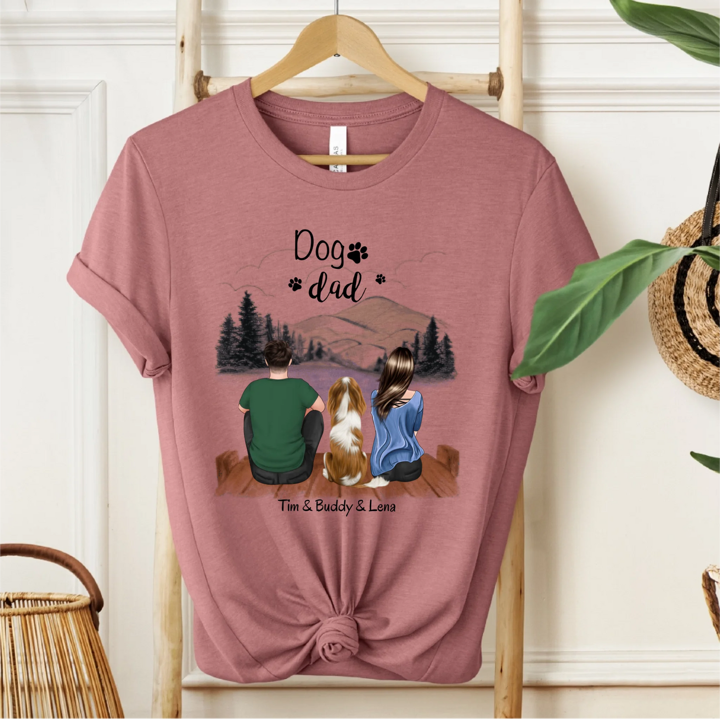 Herrchen & Frauchen mit 1-2 Haustieren T-Shirt