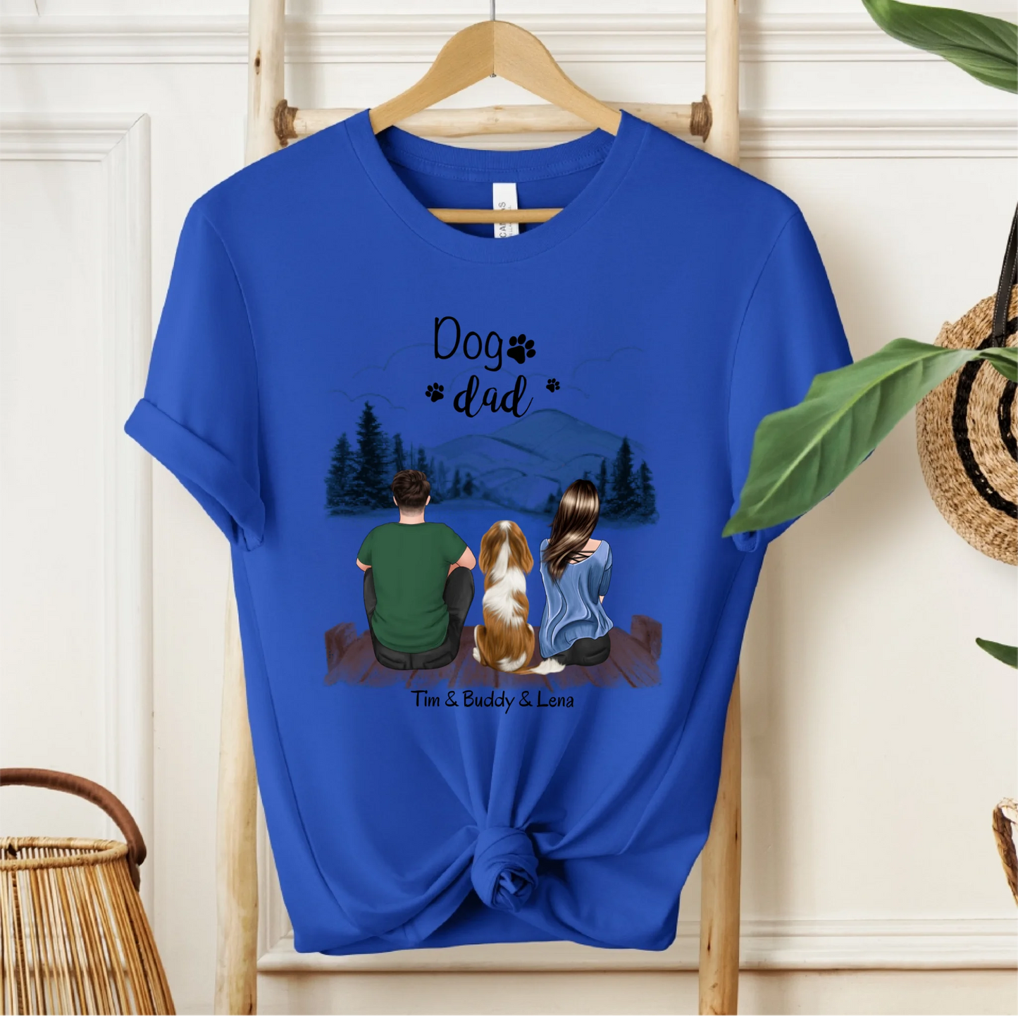 Herrchen & Frauchen mit 1-2 Haustieren T-Shirt