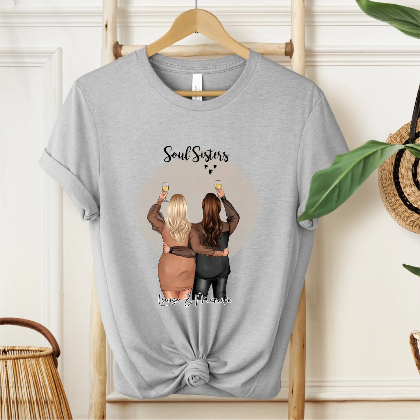 2-3 Plus size Freundinnen T-Shirt