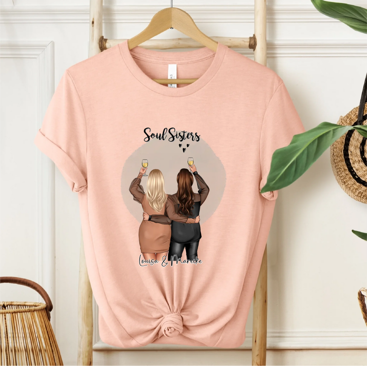 2-3 Plus size Freundinnen T-Shirt