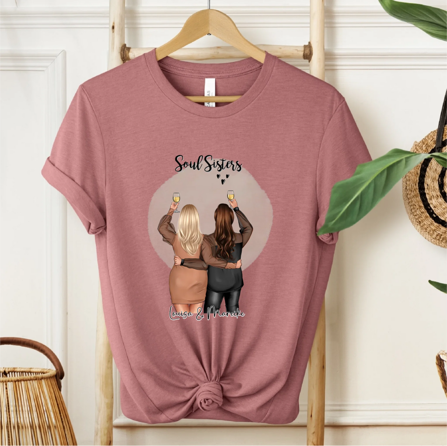 2-3 Plus size Freundinnen T-Shirt