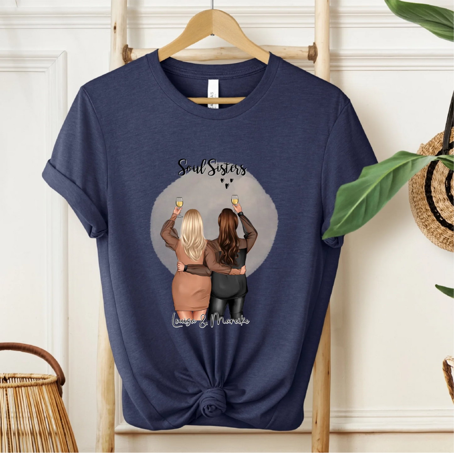 2-3 Plus size Freundinnen T-Shirt