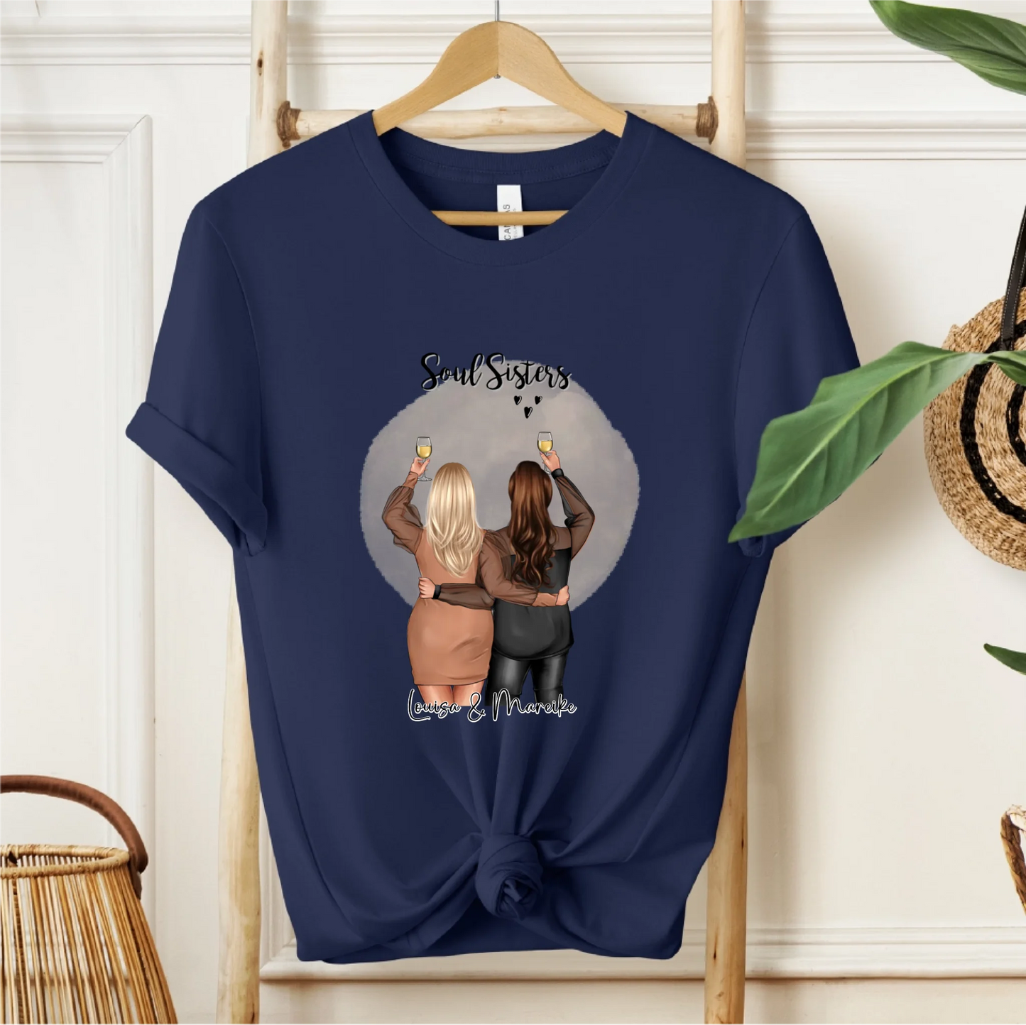 2-3 Plus size Freundinnen T-Shirt