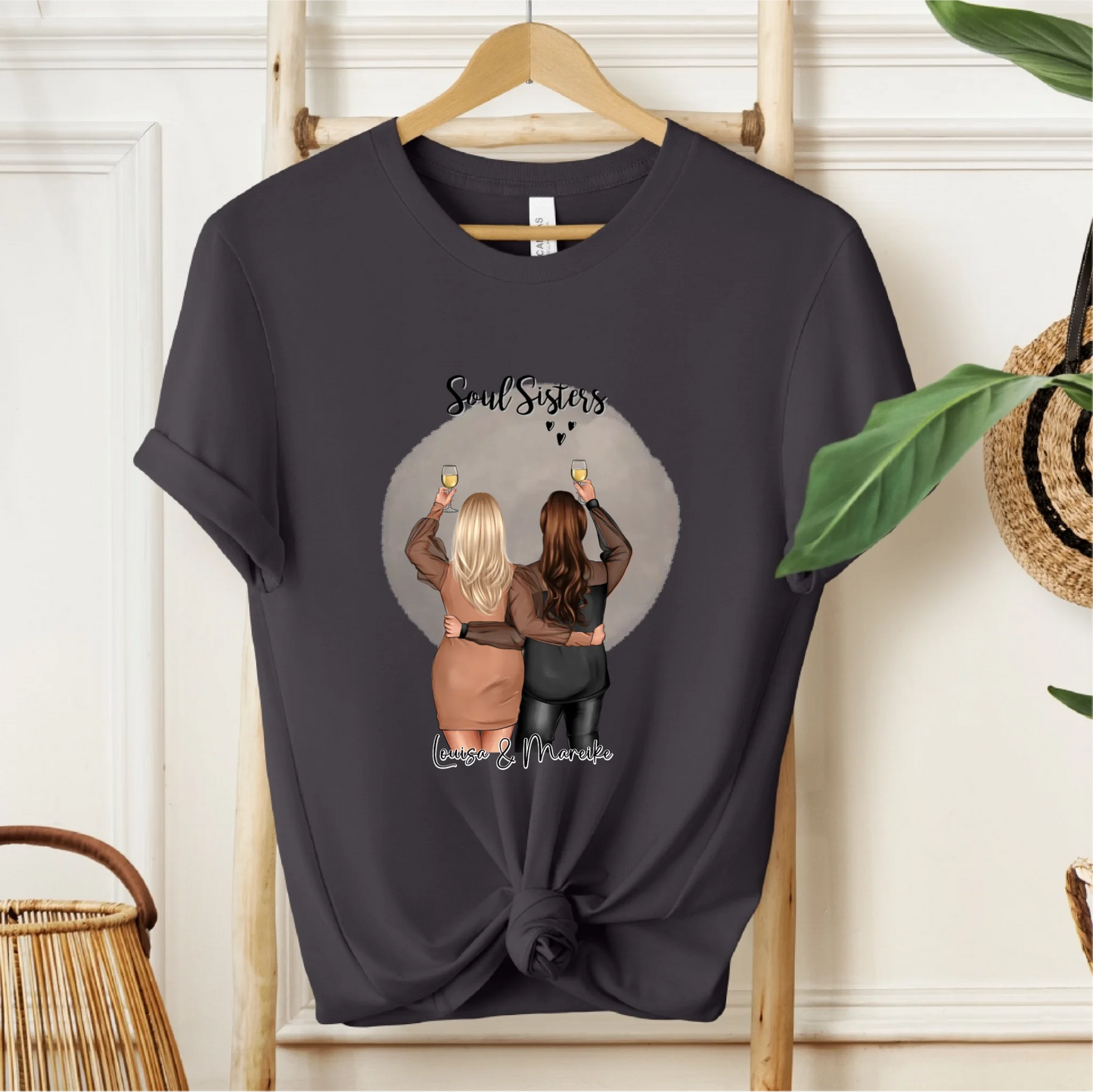 2-3 Plus size Freundinnen T-Shirt