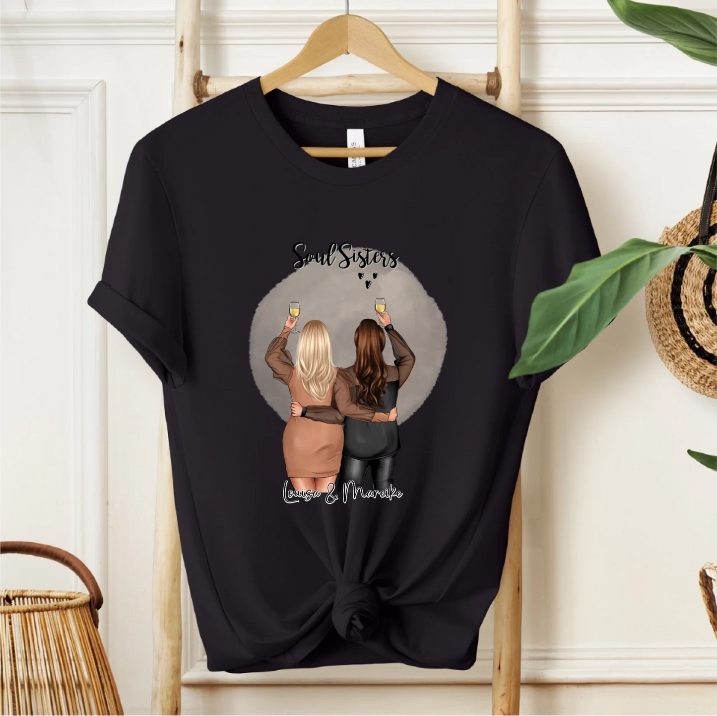 2-3 Plus size Freundinnen T-Shirt