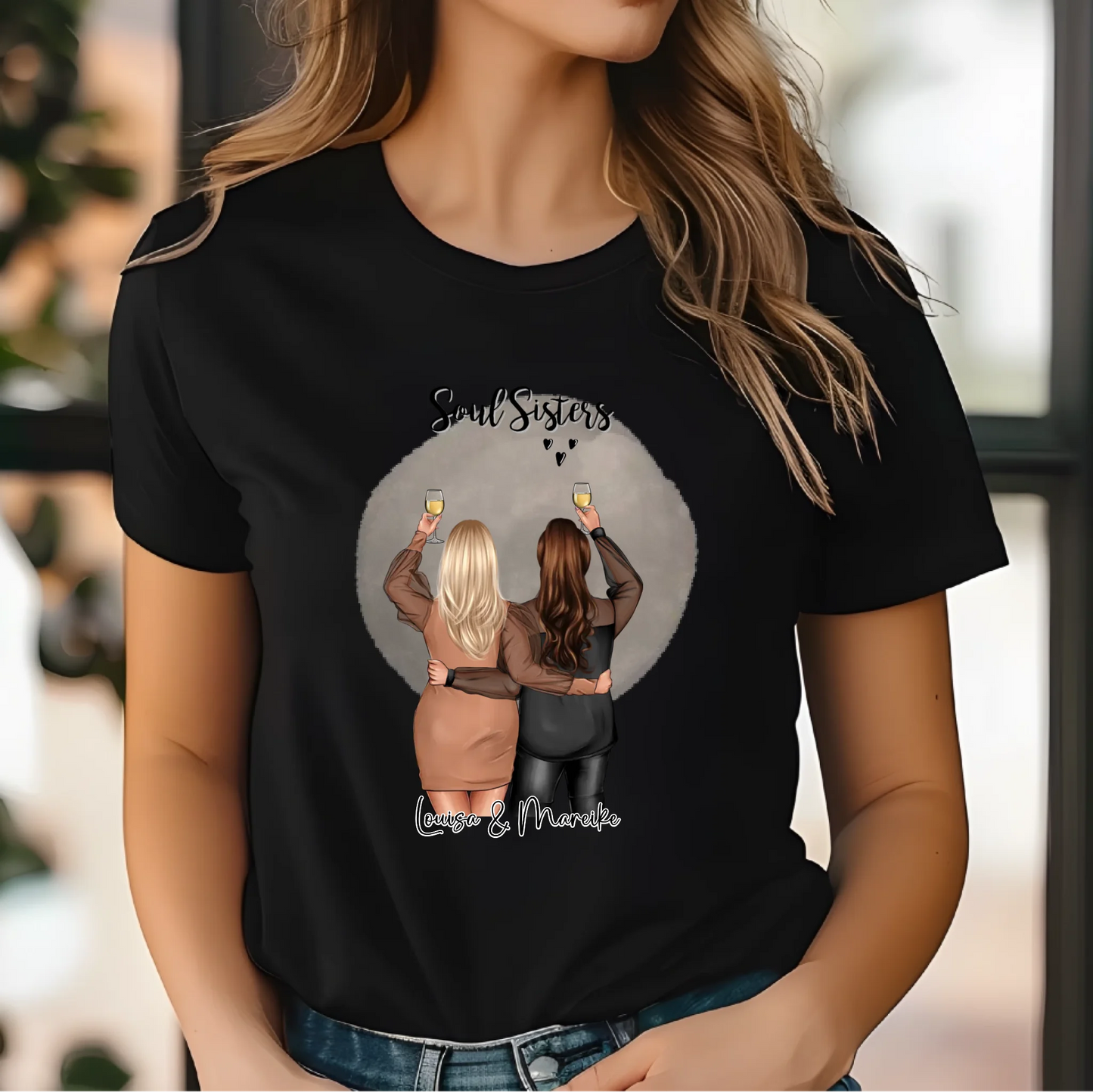 2-3 Plus size Freundinnen T-Shirt