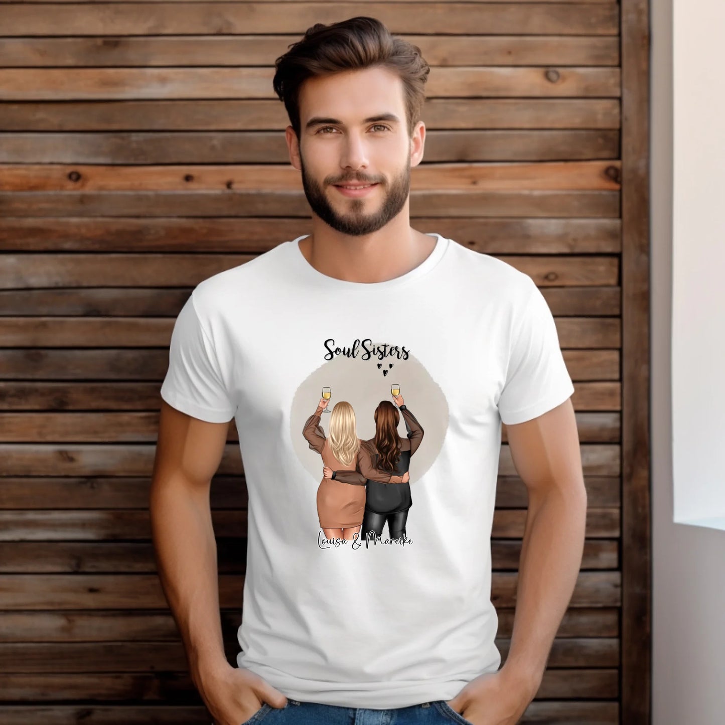 2-3 Plus size Freundinnen T-Shirt