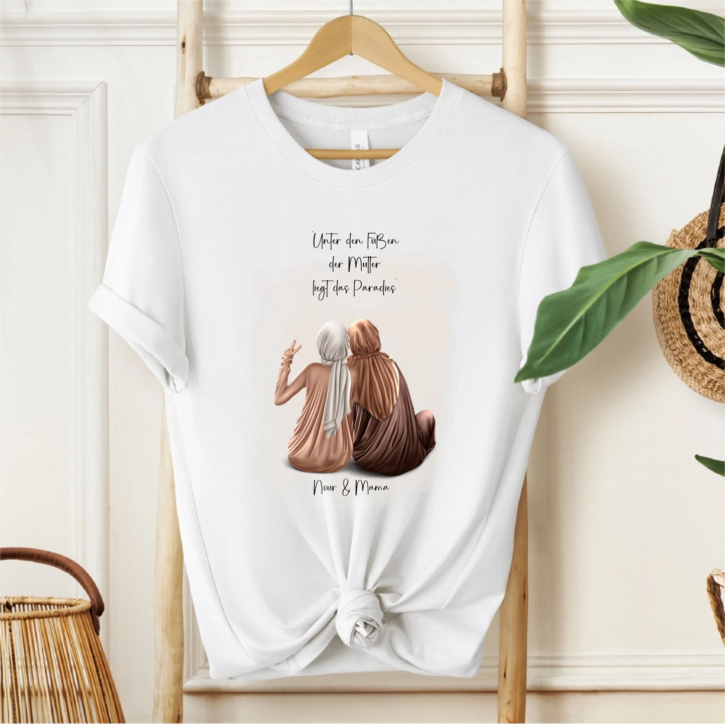 Muslim Mama & Tochter T-Shirt
