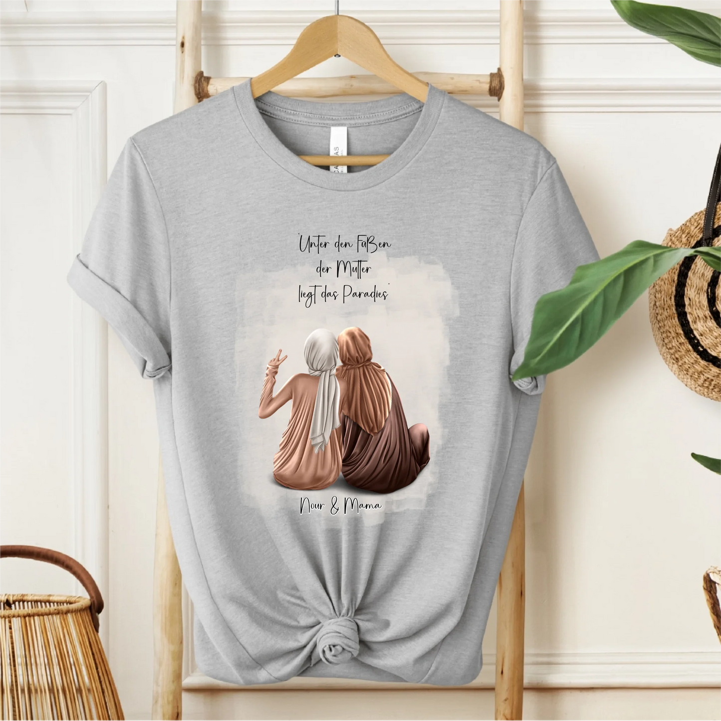 Muslim Mama & Tochter T-Shirt