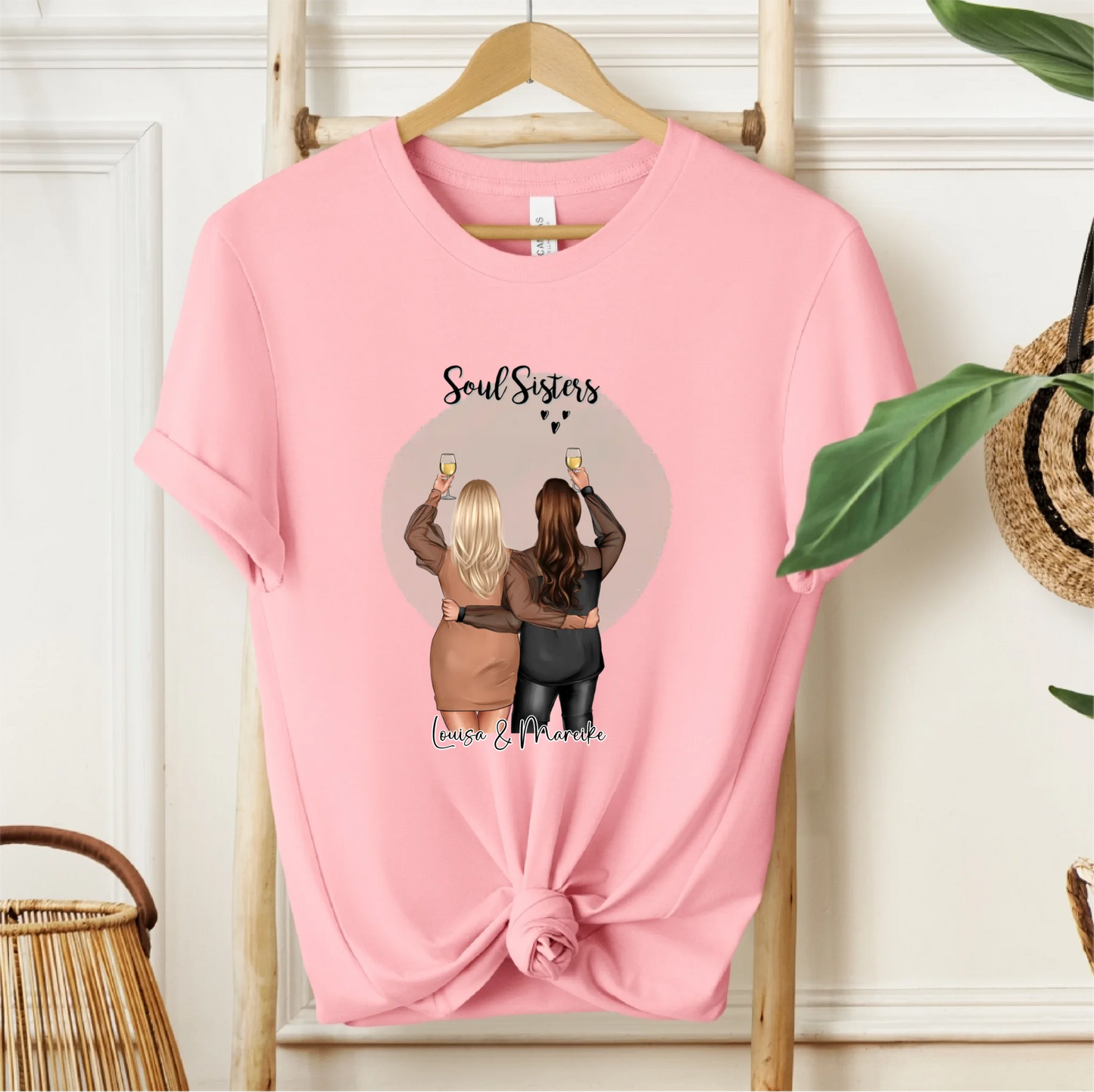 2-3 Plus size Freundinnen T-Shirt