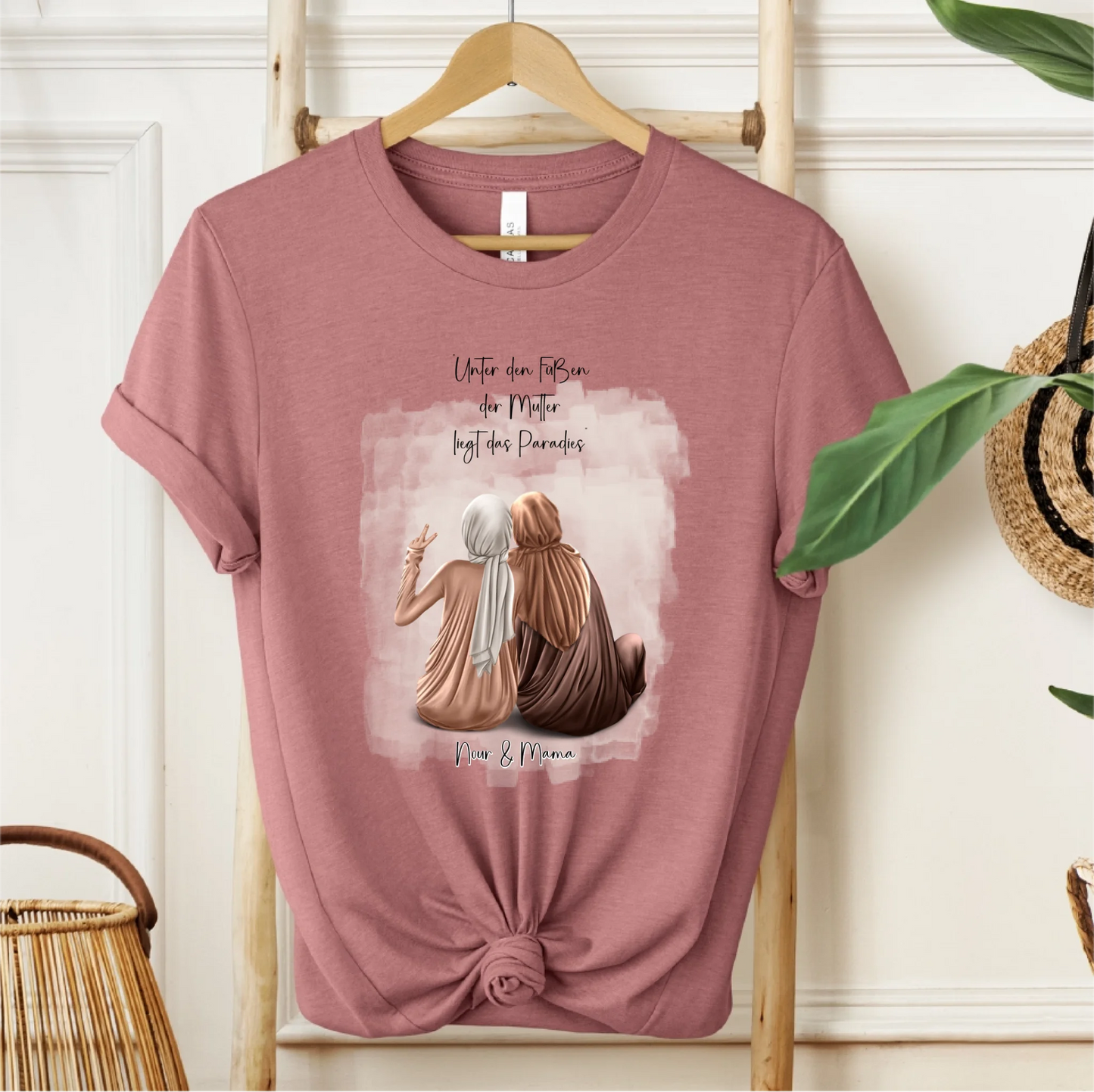 Muslim Mama & Tochter T-Shirt