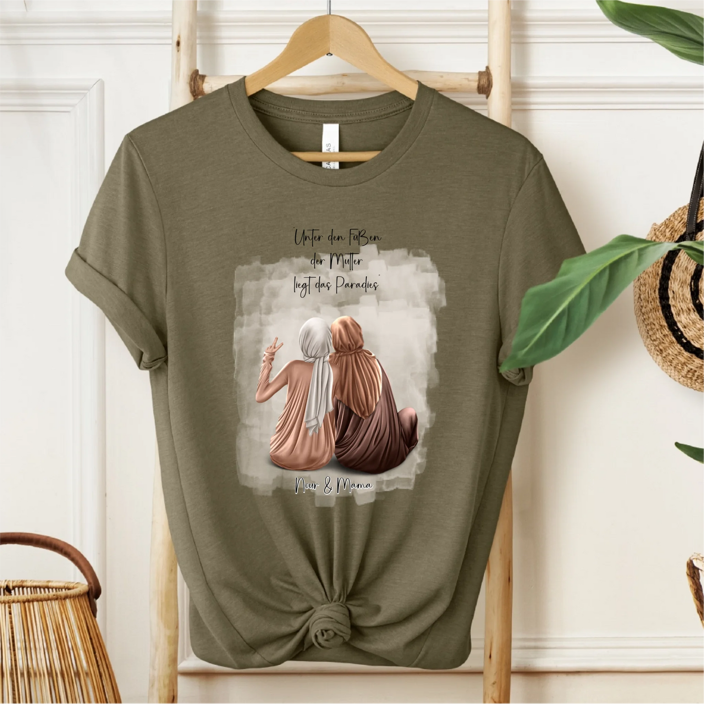 Muslim Mama & Tochter T-Shirt