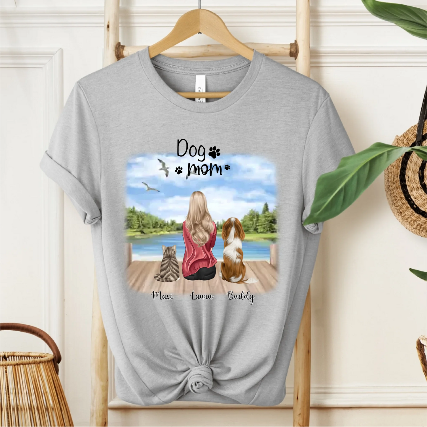 Frauchen/Herrchen & 1-2 Haustiere T-Shirt