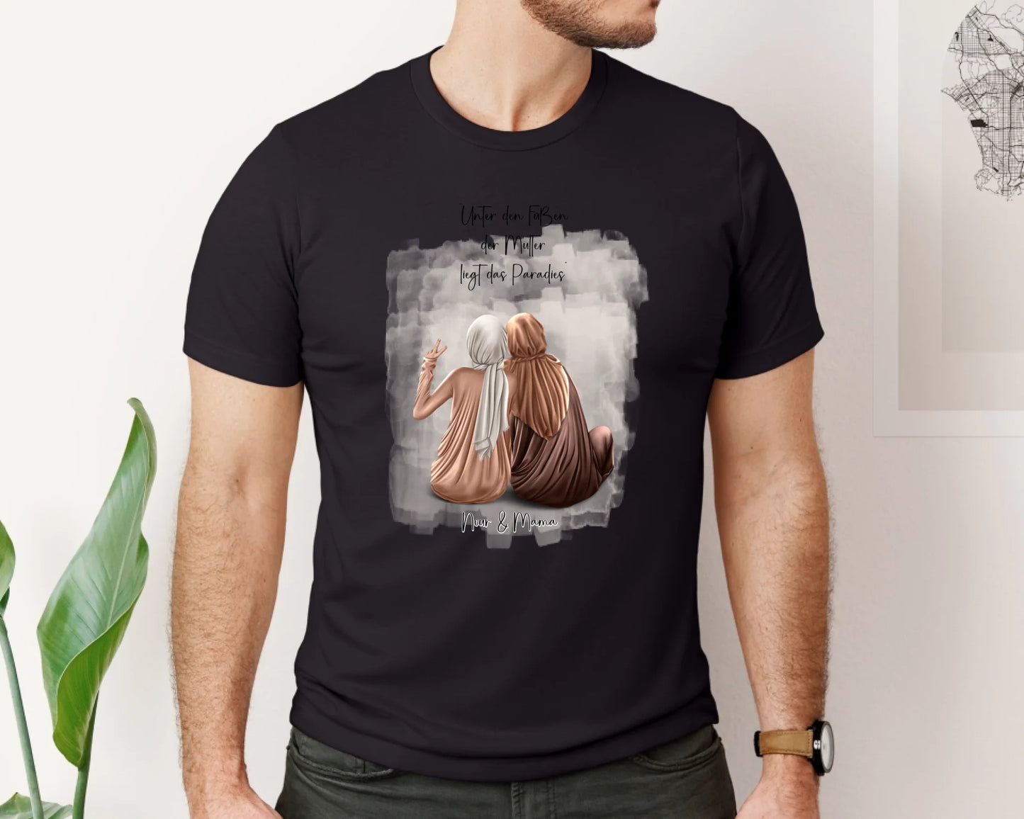 Muslim Mama & Tochter T-Shirt