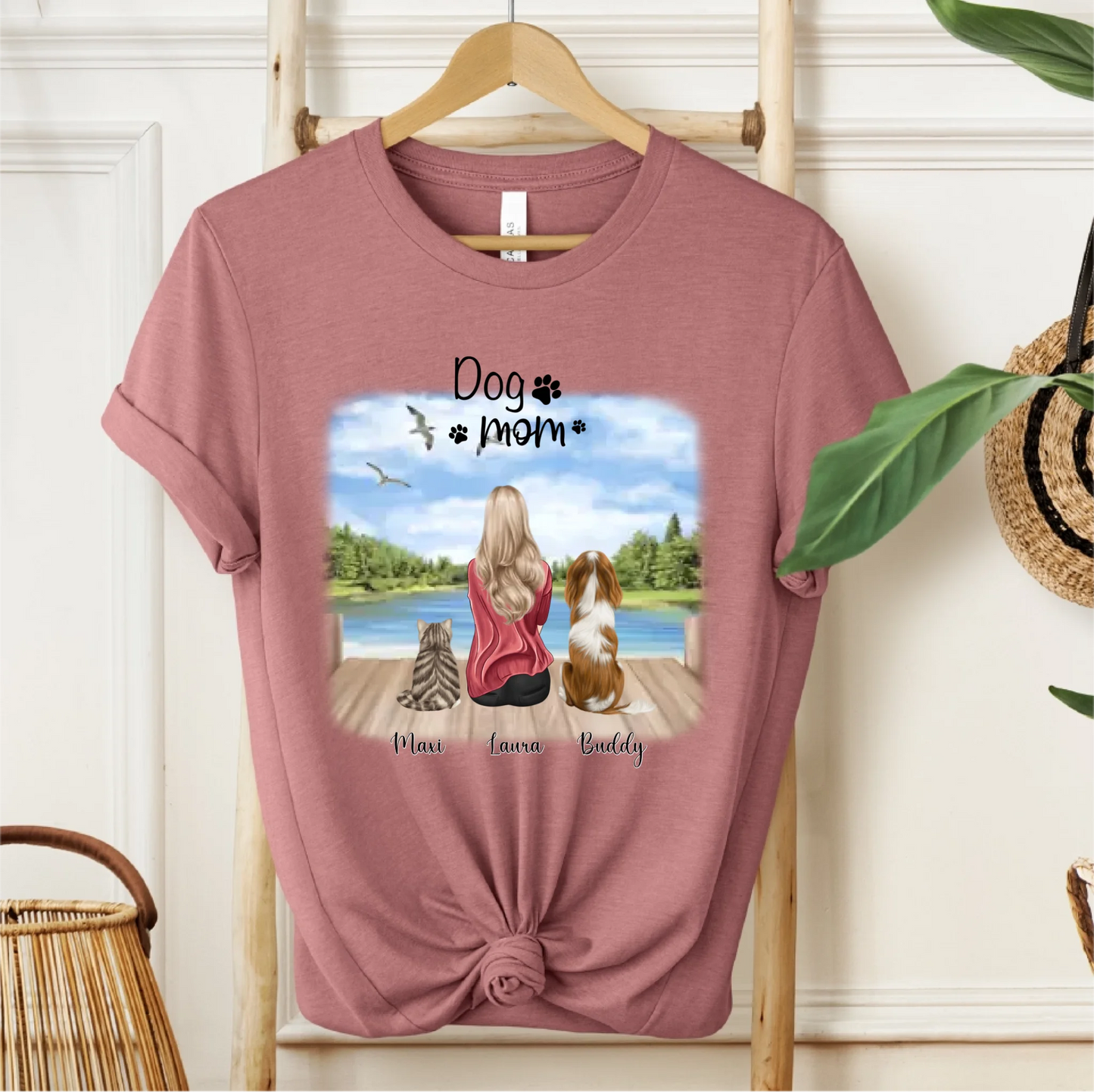 Frauchen/Herrchen & 1-2 Haustiere T-Shirt