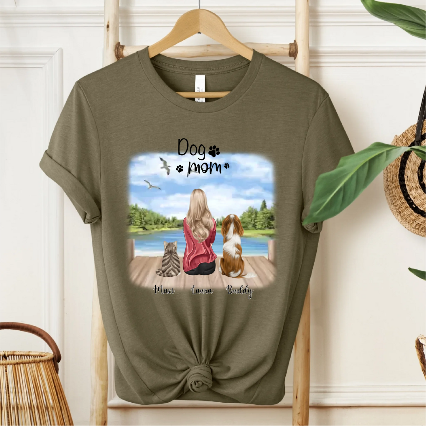 Frauchen/Herrchen & 1-2 Haustiere T-Shirt