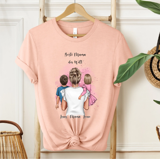 Mama & 1-2 Kinder T-Shirt