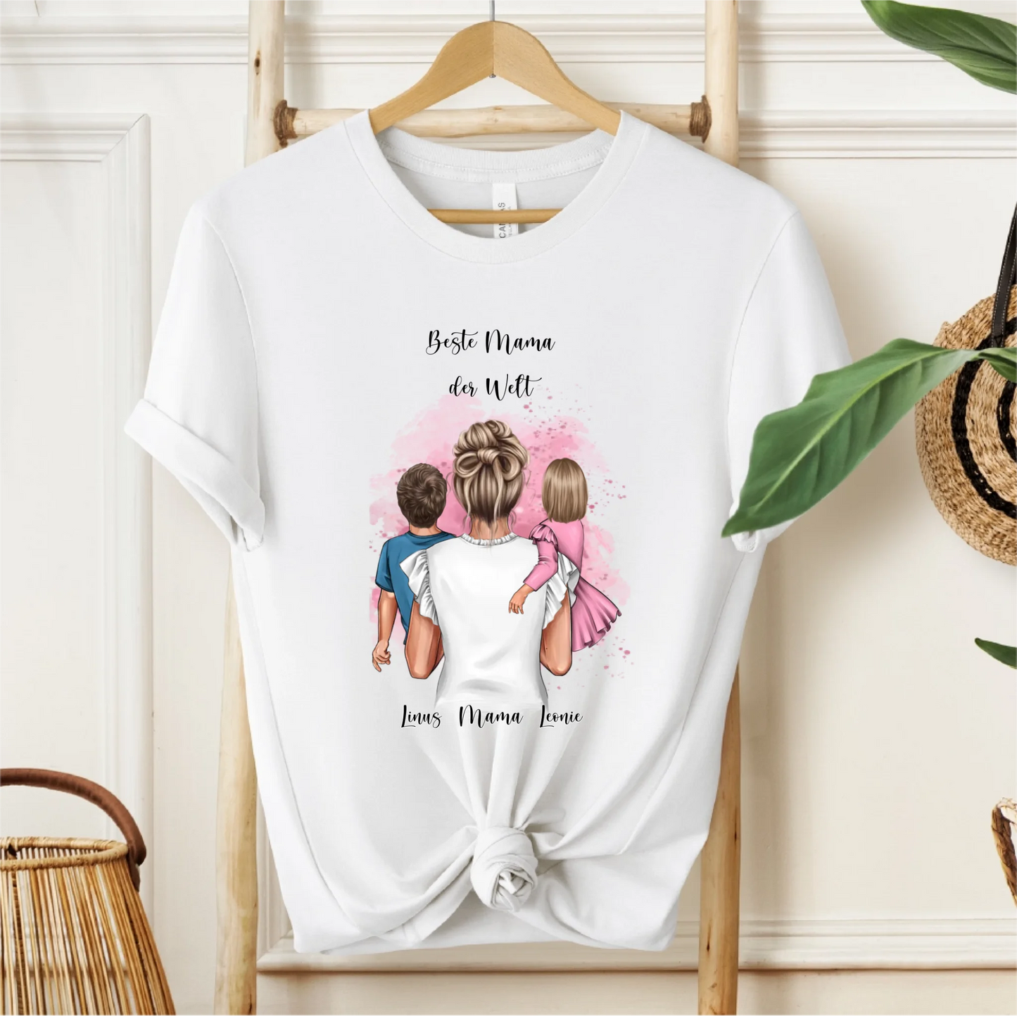 Mama & 1-2 Kinder T-Shirt