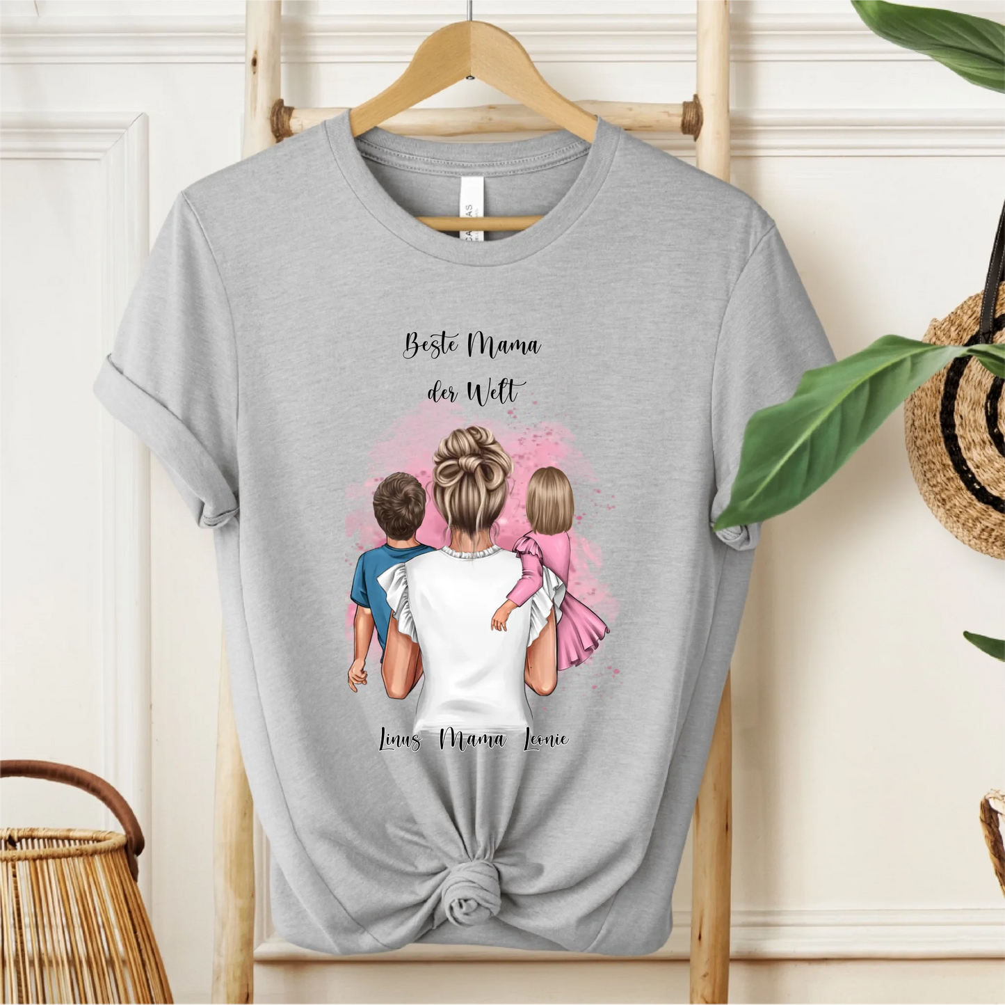 Mama & 1-2 Kinder T-Shirt