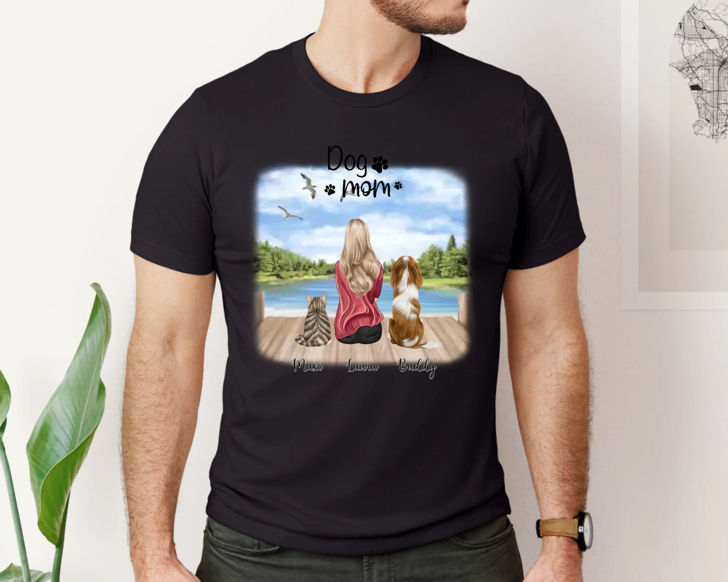 Frauchen/Herrchen & 1-2 Haustiere T-Shirt