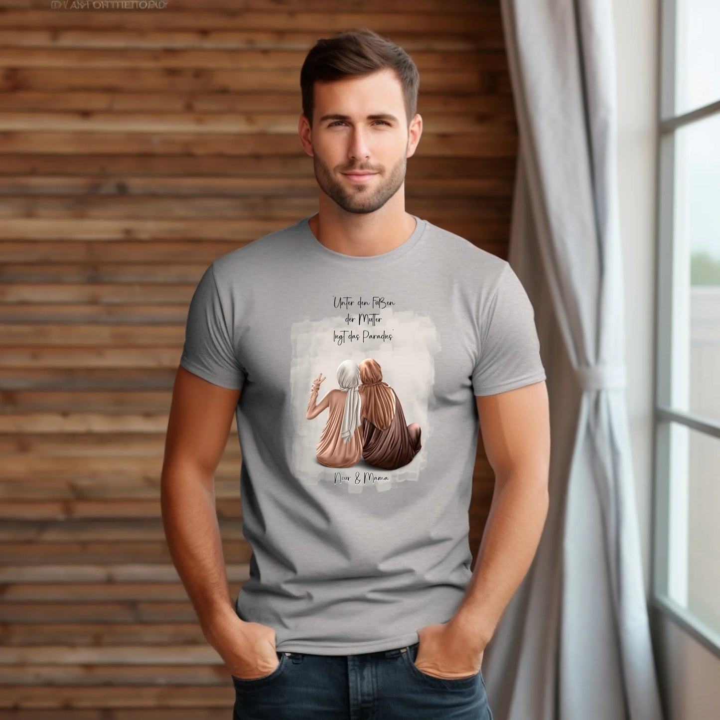 Muslim Mama & Tochter T-Shirt