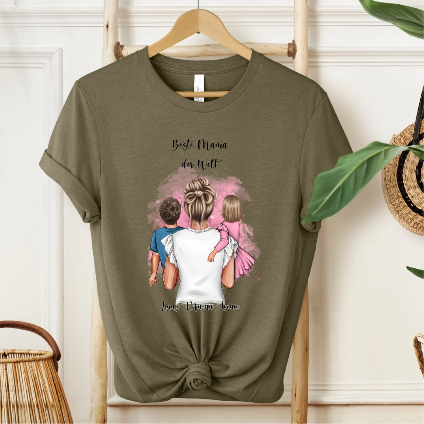 Mama & 1-2 Kinder T-Shirt
