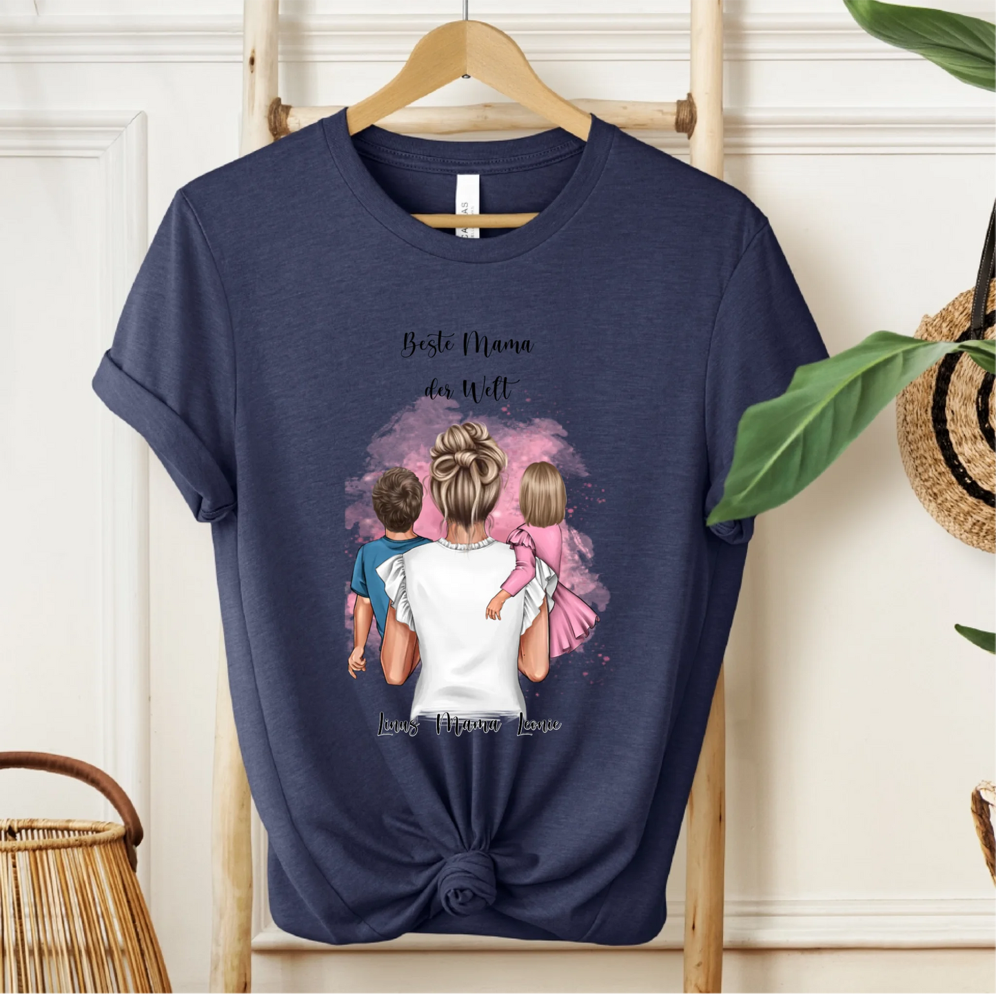 Mama & 1-2 Kinder T-Shirt