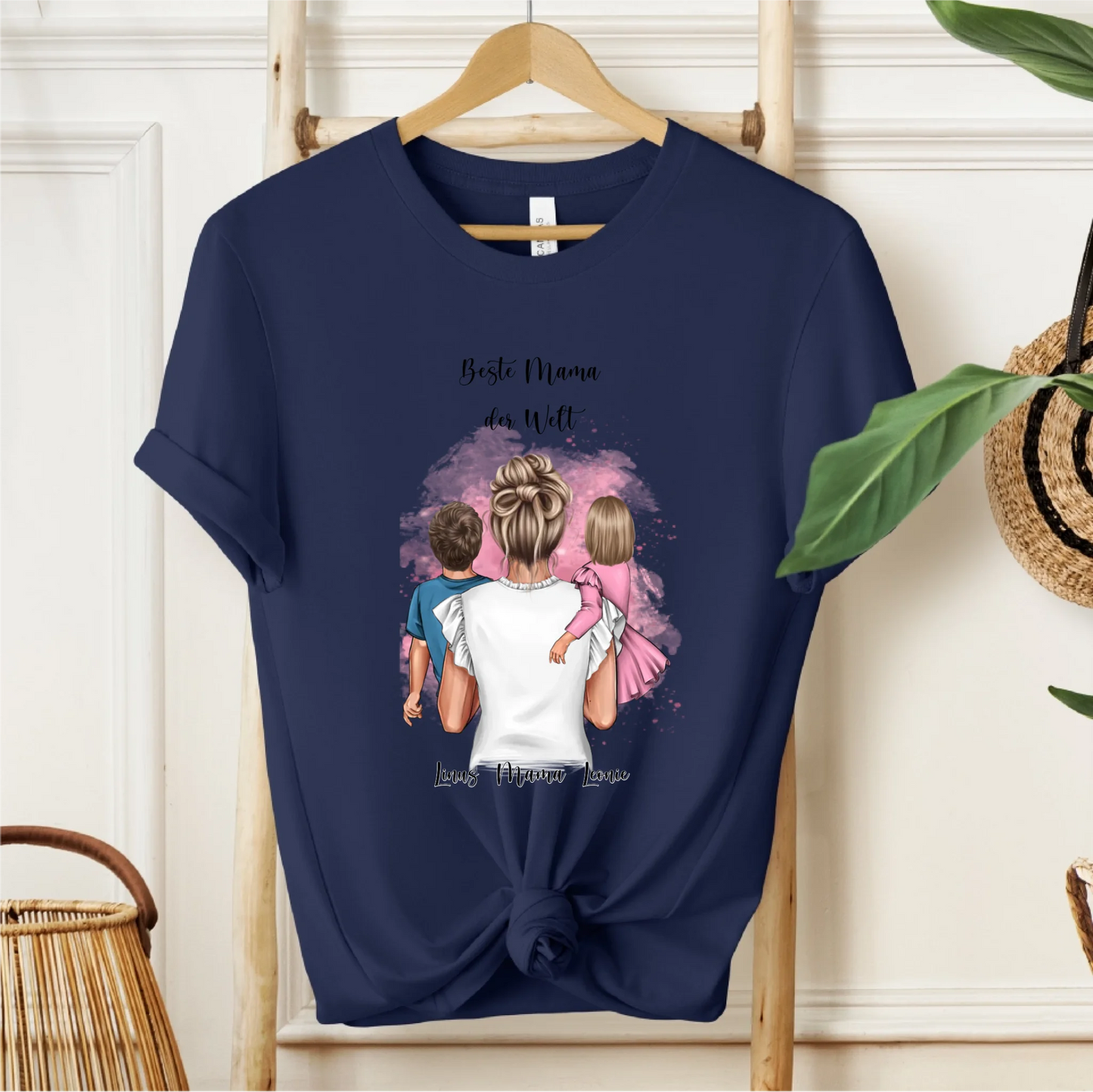Mama & 1-2 Kinder T-Shirt