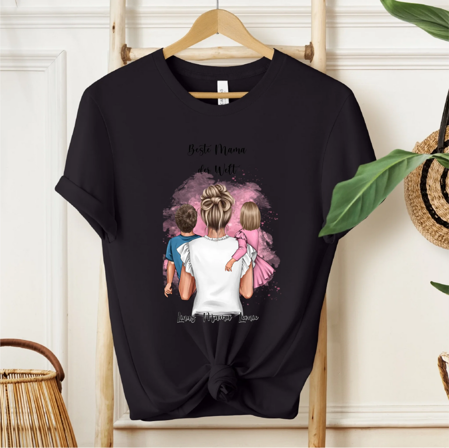 Mama & 1-2 Kinder T-Shirt