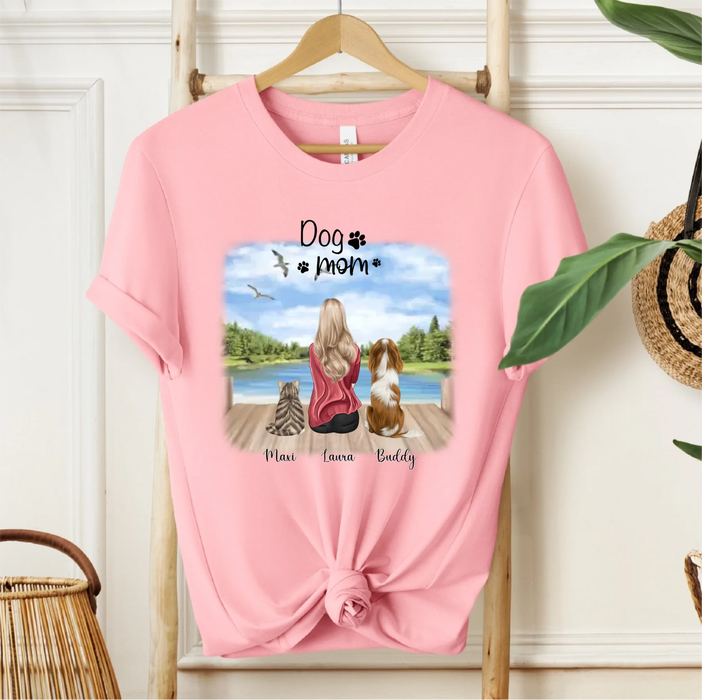 Frauchen/Herrchen & 1-2 Haustiere T-Shirt