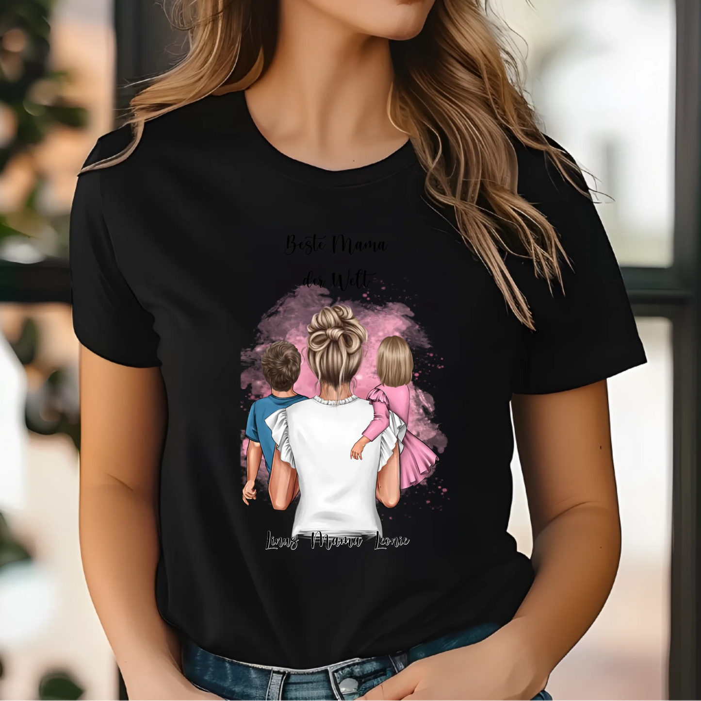Mama & 1-2 Kinder T-Shirt