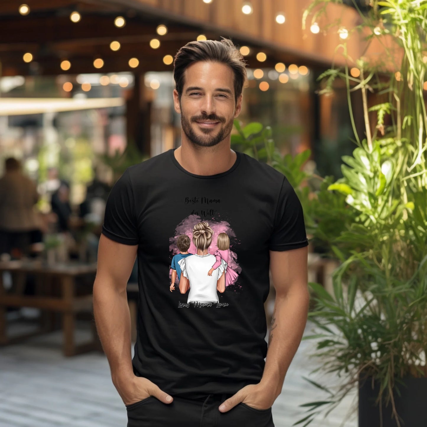 Mama & 1-2 Kinder T-Shirt