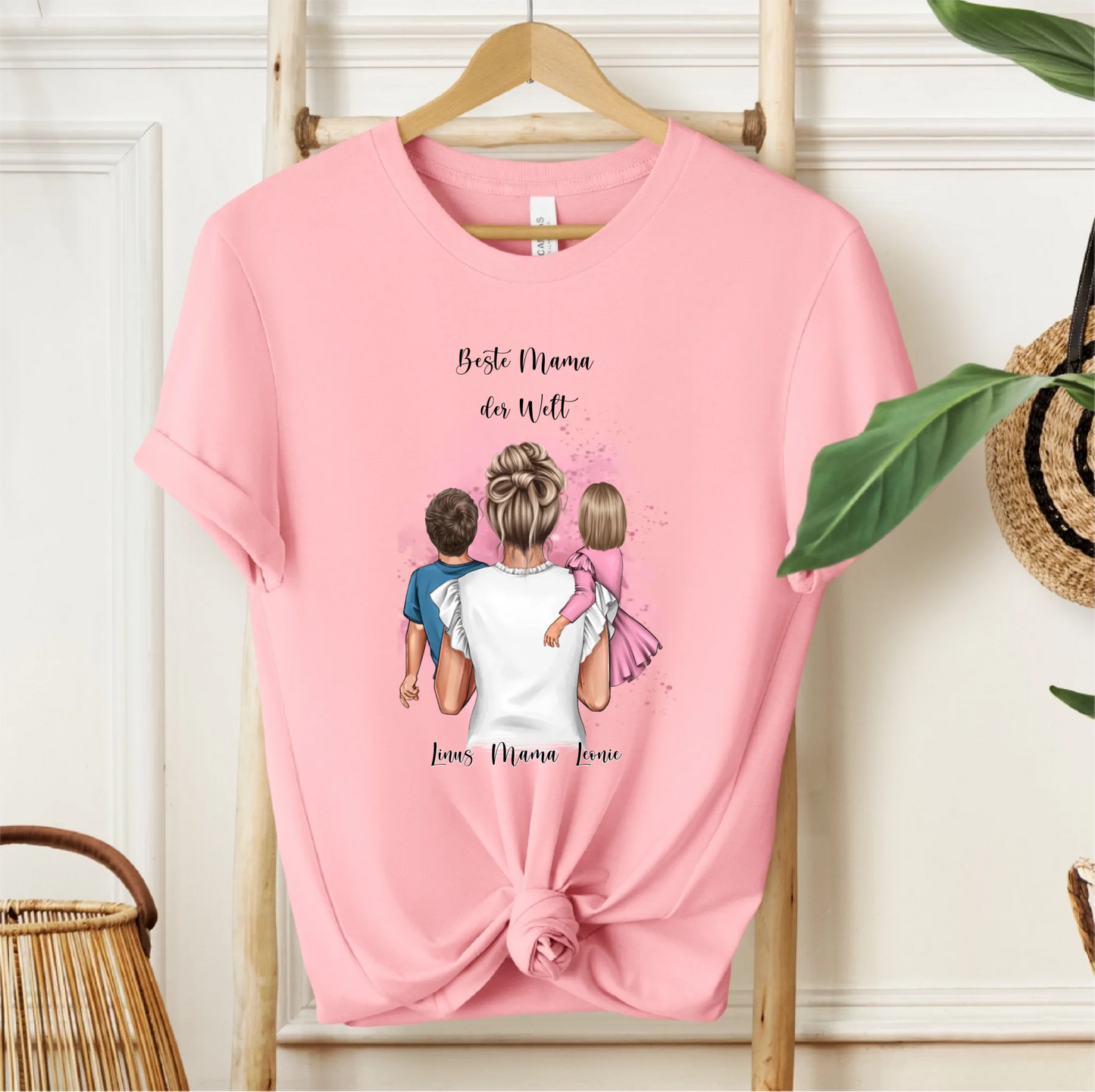Mama & 1-2 Kinder T-Shirt