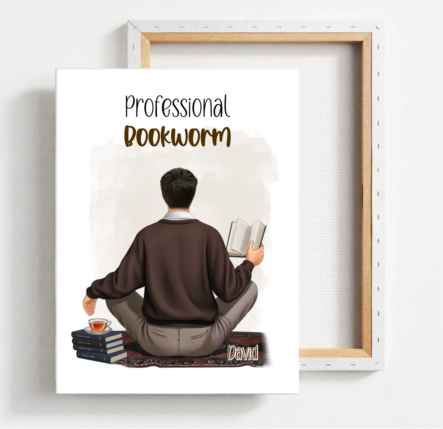 Bücherwurm Poster