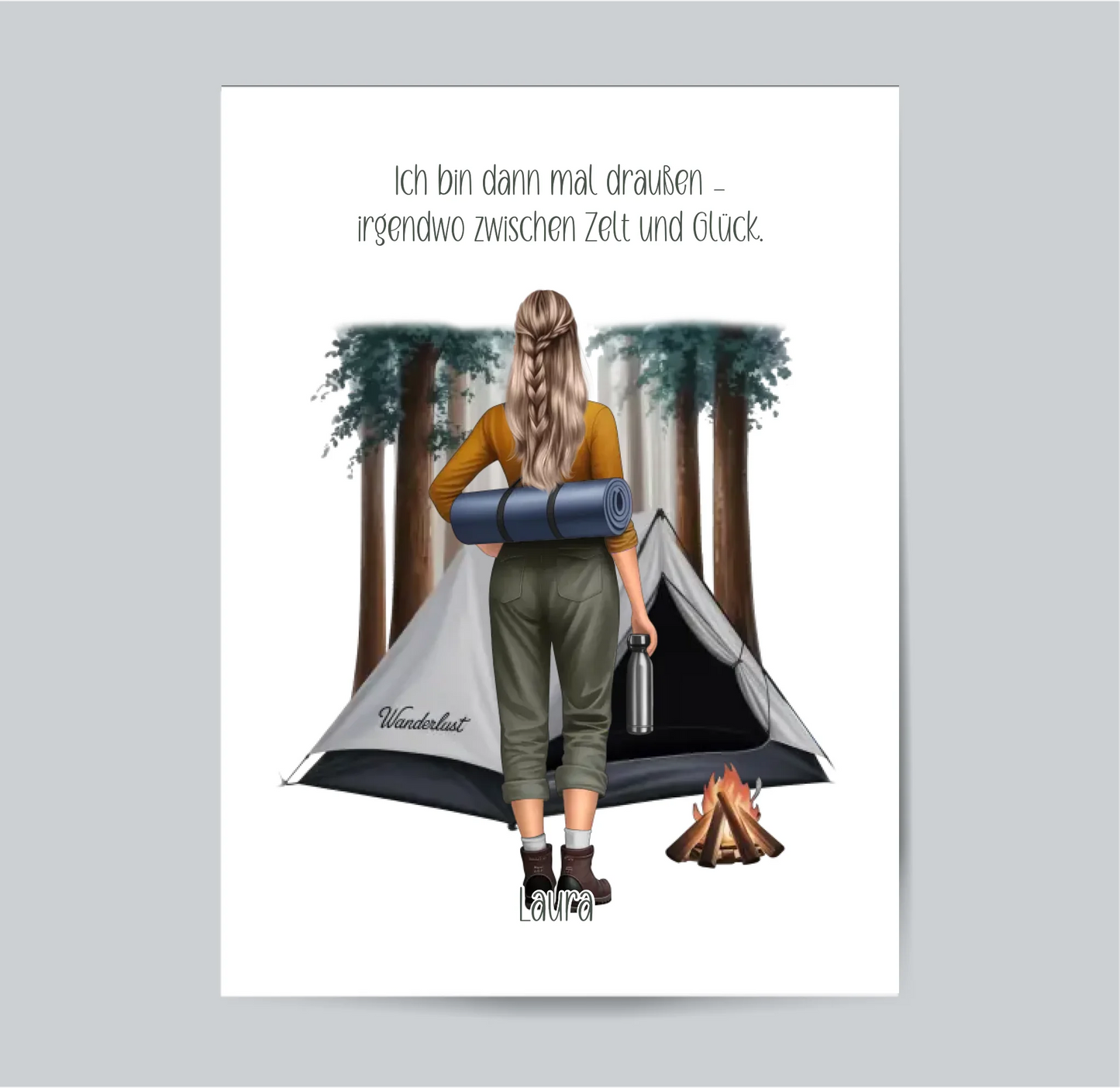Camper (Frau/Mann) Poster