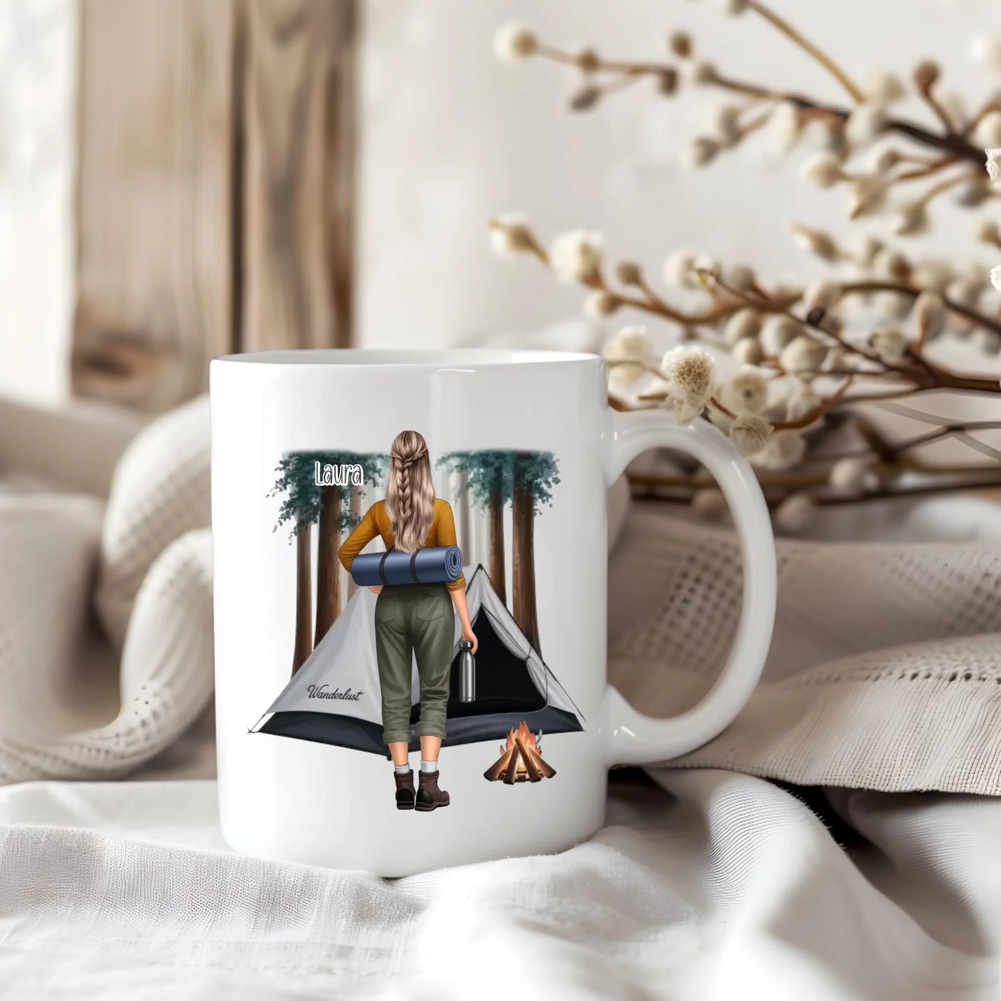 Camper (Frau/Mann) Tasse