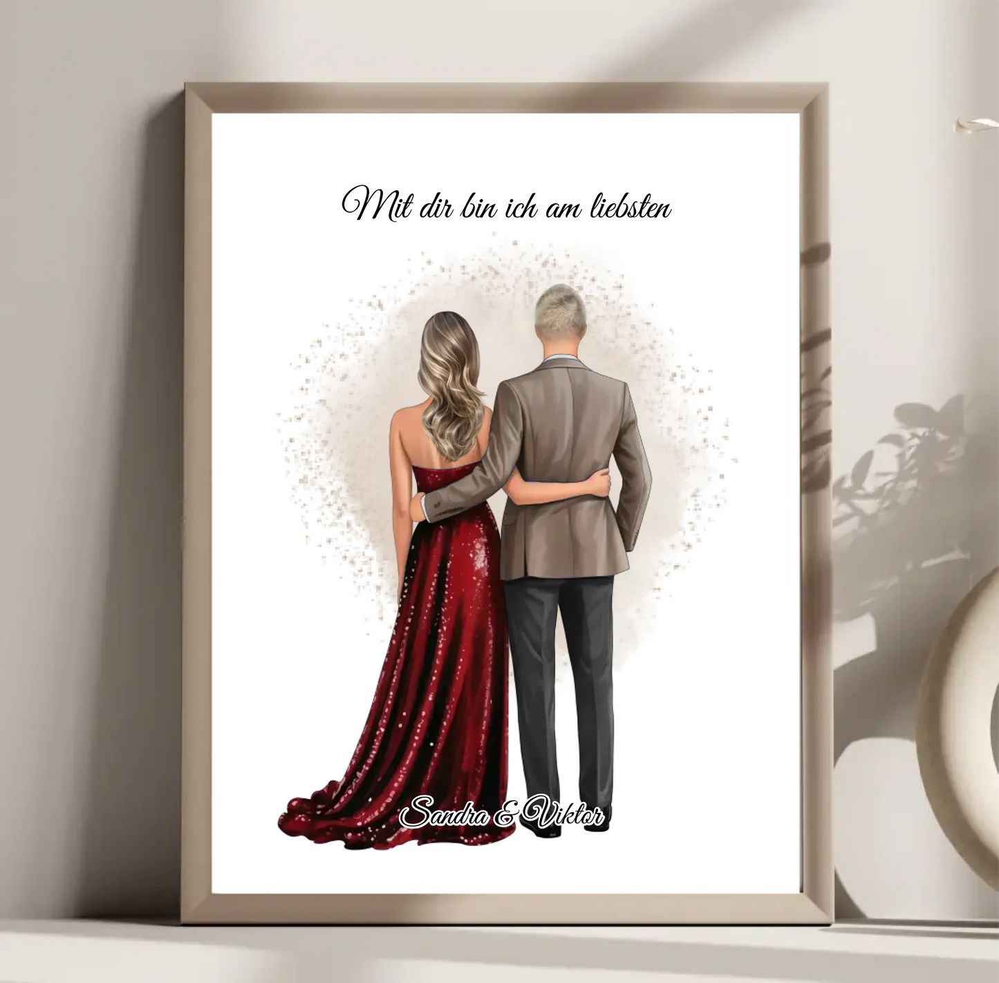 Paar elegant Poster