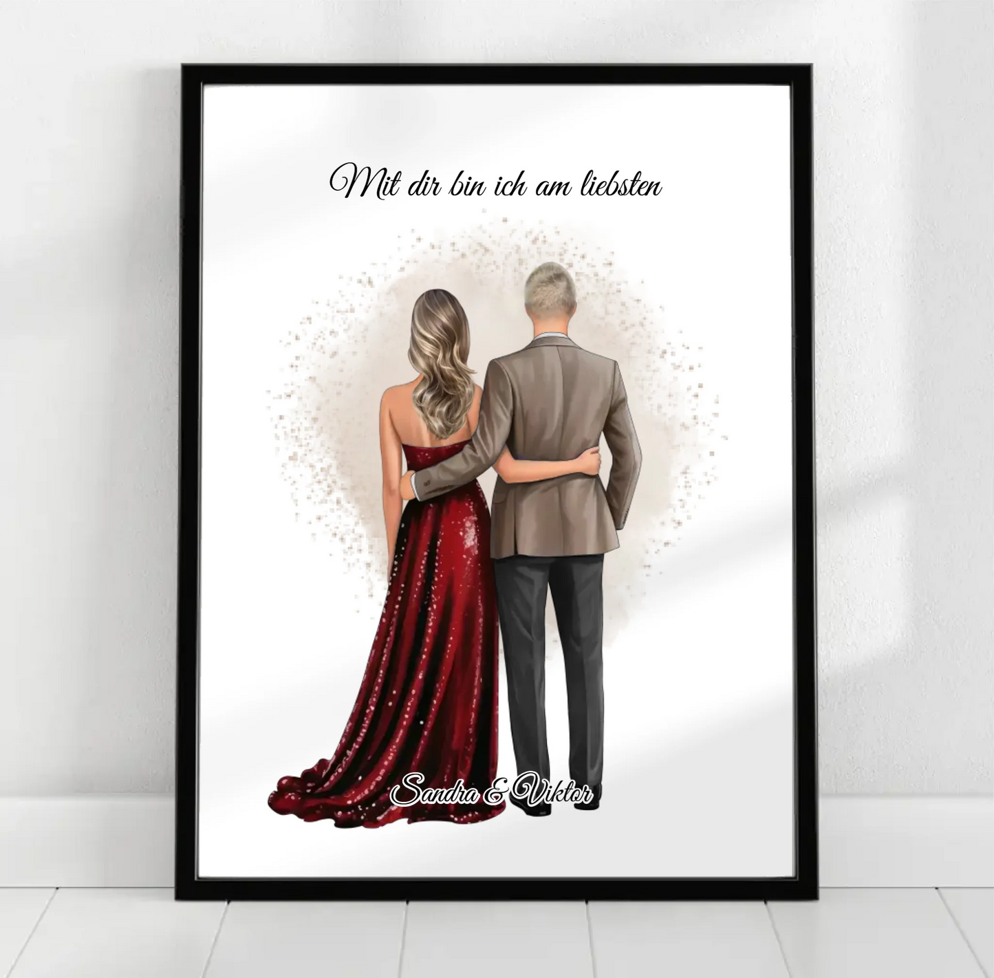 Paar elegant Poster