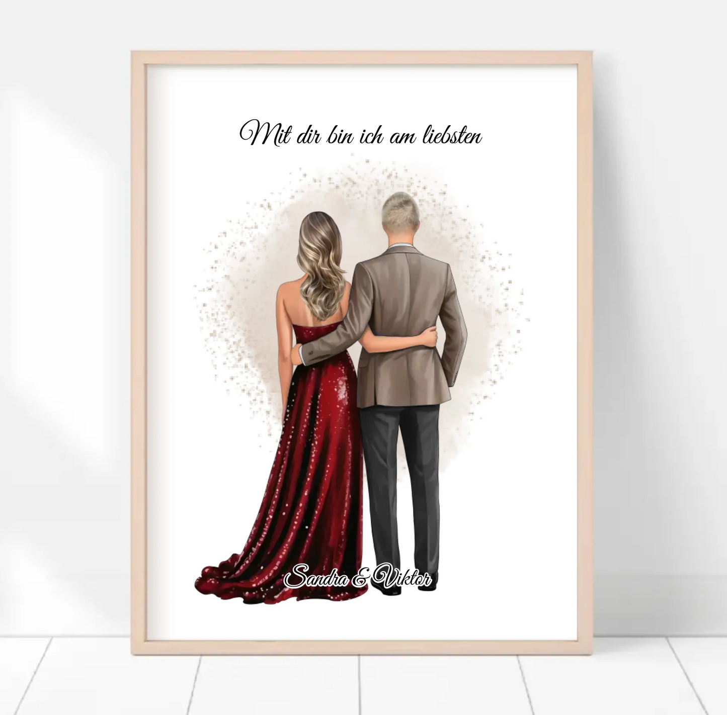 Paar elegant Poster