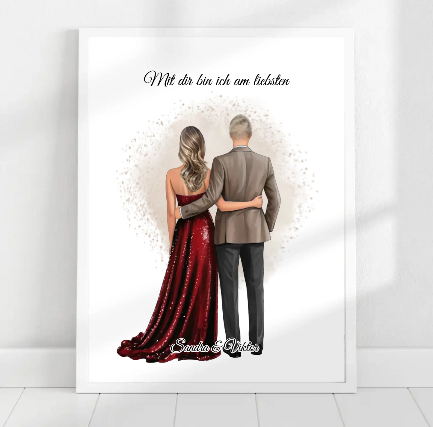 Paar elegant Poster
