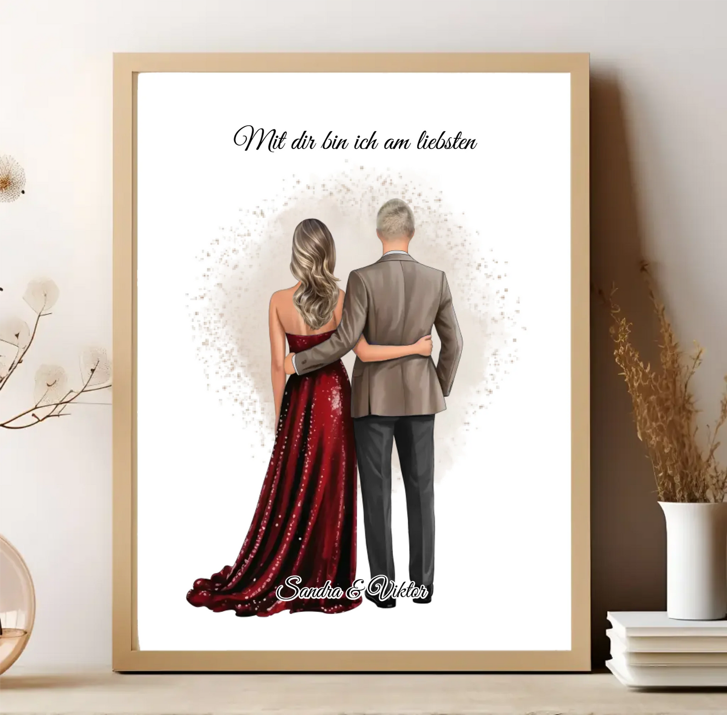 Paar elegant Poster