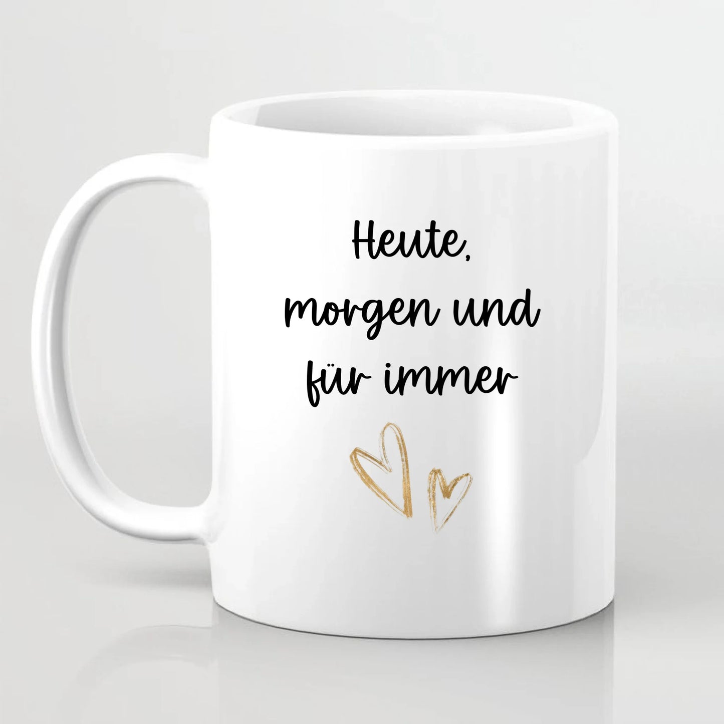 Paar mit Mondphase Tasse
