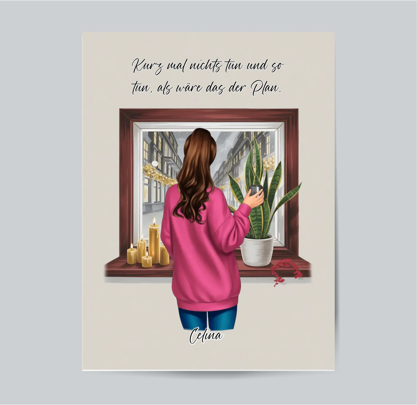 Entspannt (Frau/Mann) Poster
