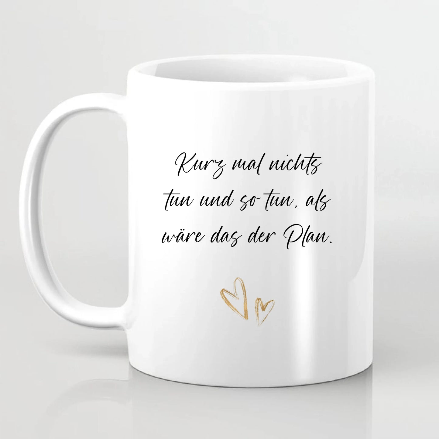 Entspannt (Frau/Mann) Tasse