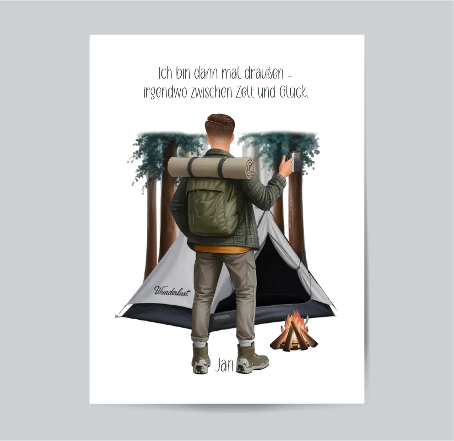 Camper (Mann/Frau) Poster