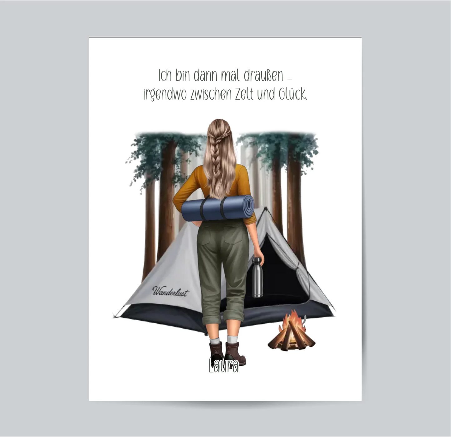 Camper (Frau/Mann) Poster