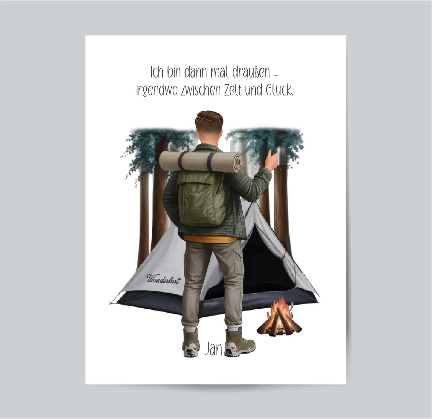 Camper (Mann/Frau) Poster